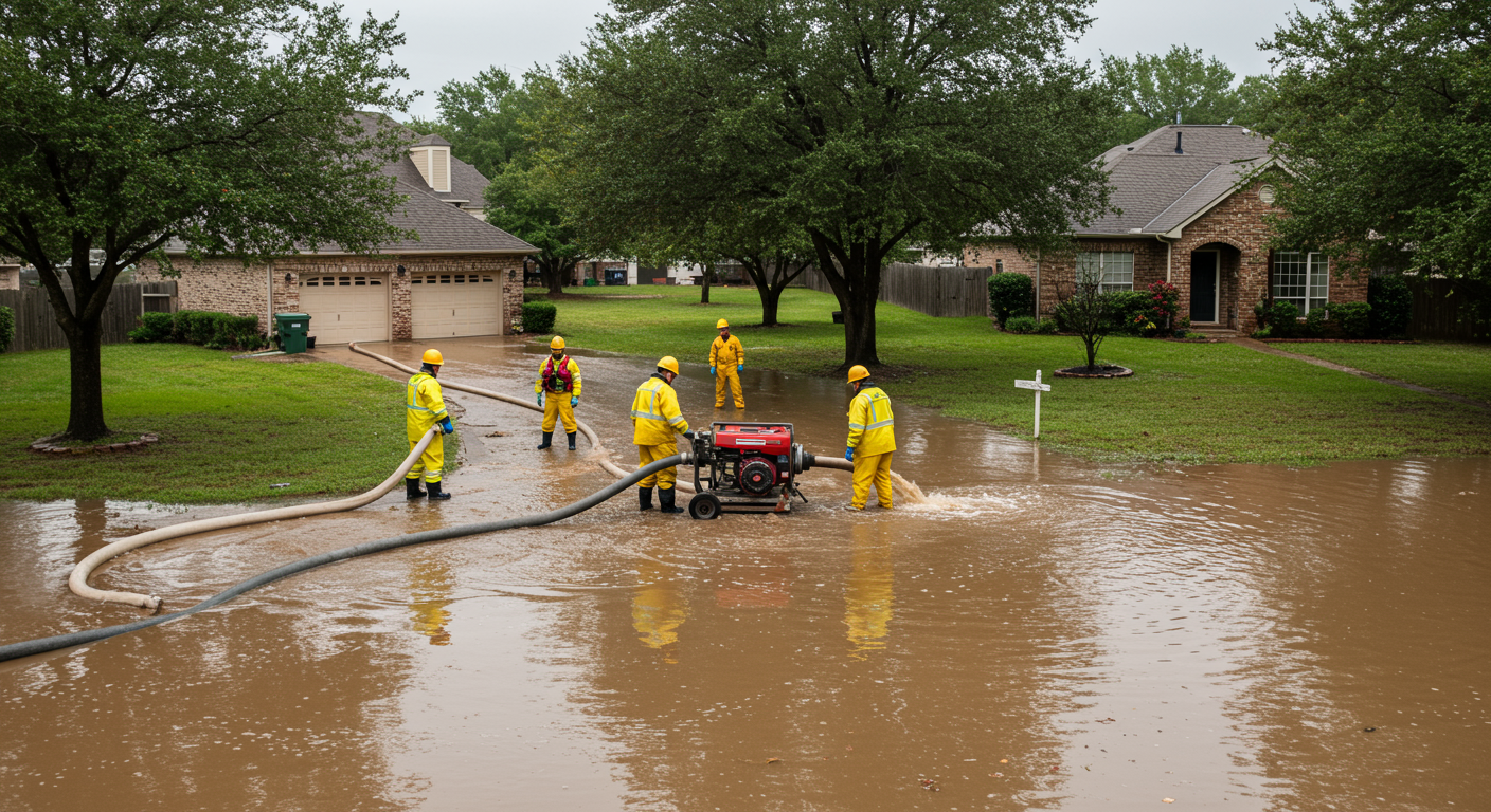 Water damage restoration in Converse