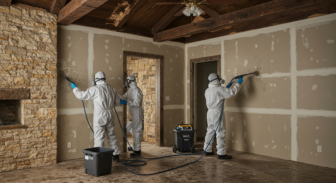 Water damage restoration in Helotes