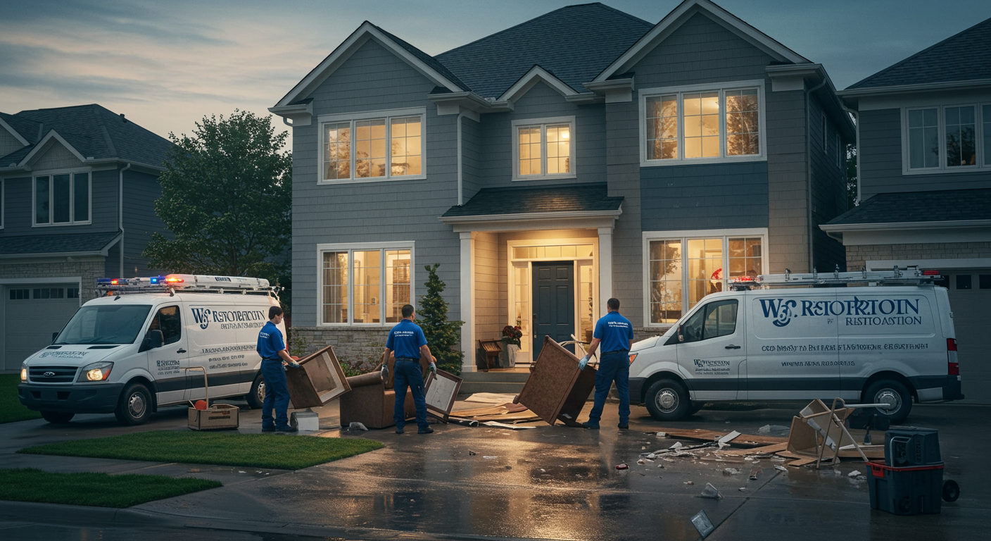 Water damage restoration in Live Oak