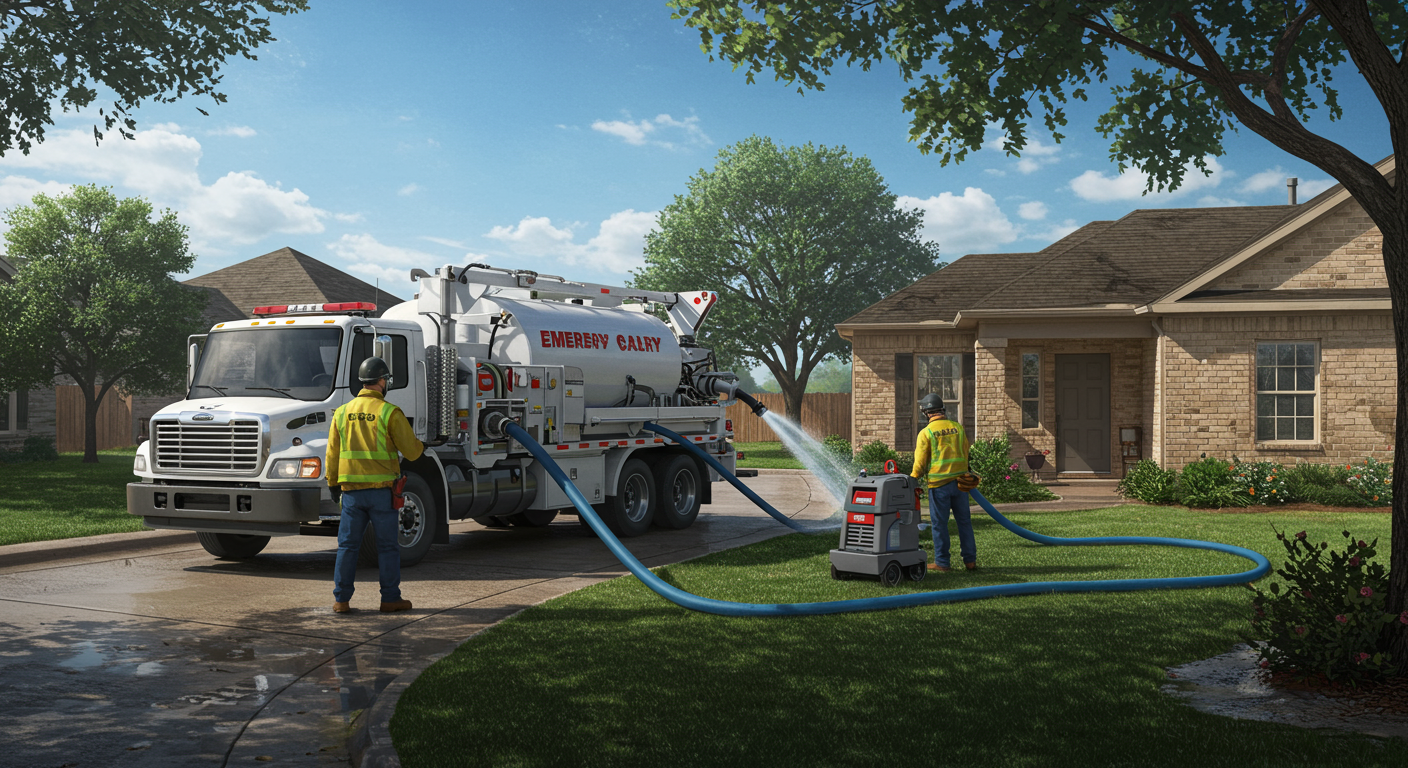 Water damage restoration in New Braunfels